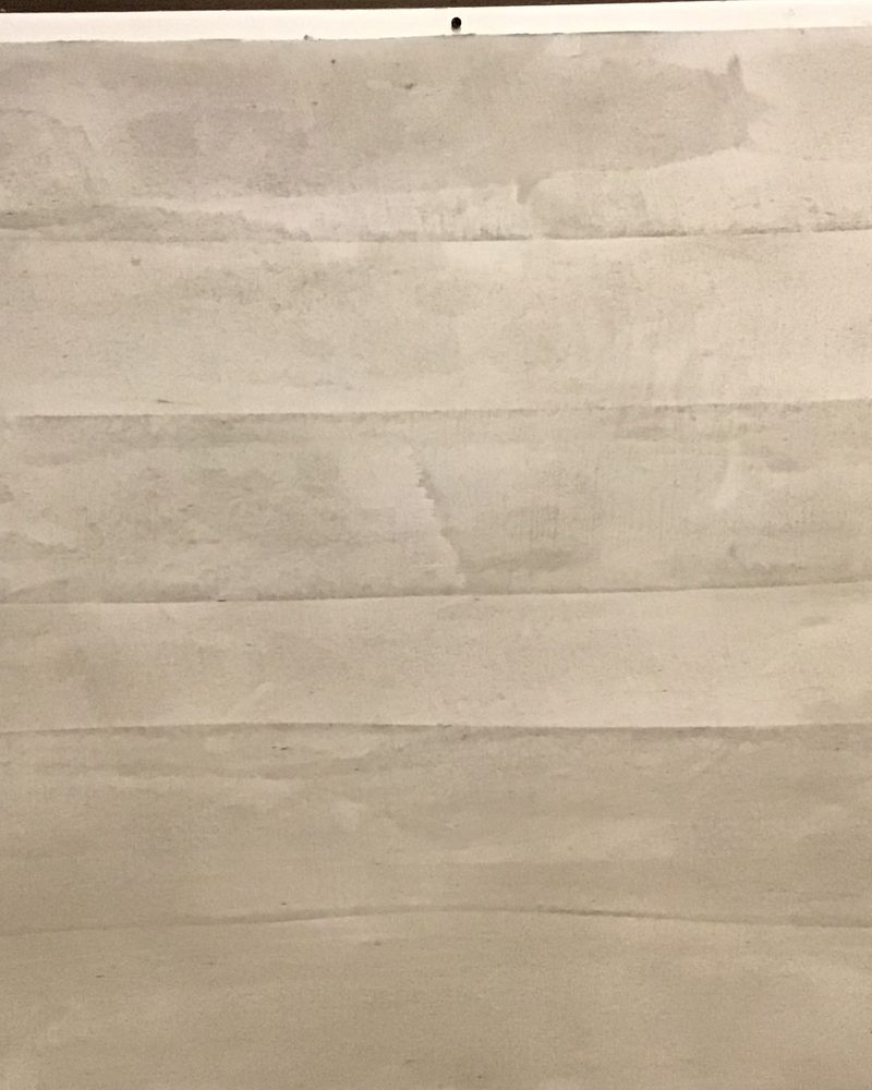 A sample board of Lime Plaster Fine.